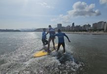 Alegria e inclusão em Santos