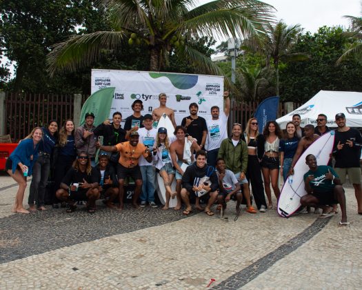 Pódio geral, Cerveja Praya Arpoador Clássico 2024. Foto: Federico Zambonini.