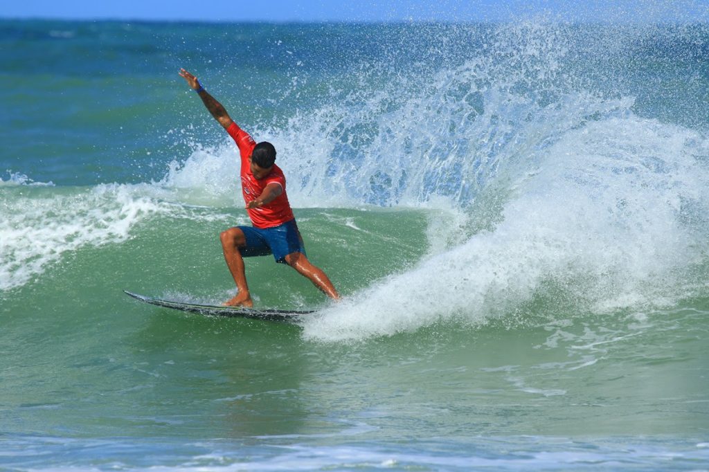 Wesley Leite fez melhor apresentação da quinta-feira na Praia de Miami.