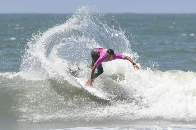 Luan Ferreyra, CBSurf Rip Curl Grom Search, Praia do Tombo, Guarujá (SP). Foto: Márcio David.