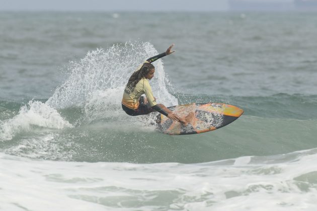 Petrus Dantas, CBSurf Rip Curl Grom Search, Praia do Tombo, Guarujá (SP). Foto: Márcio David.