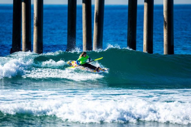 Cass Eckroth, Mundial Parasurfe da ISA, Huntington Beach, Califórnia (EUA). Foto: ISA / Jersson Barboza.