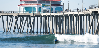 Aquecimento em Huntington Beach