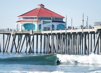 Aquecimento em Huntington Beach