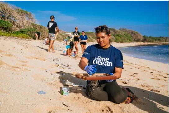 WSL One Ocean tem bons resultados em defesa do meio-ambiente.