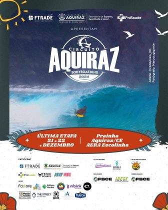 Circuito Aquiraz de Bodyboarding 2024, Prainha, Aquiraz (CE). Foto: Divulgação.