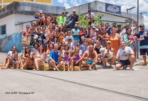 Projeto ASA Surf, Praia de Agenor de Campos, Mongaguá (SP). Foto: Divulgação.