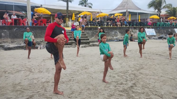 Projeto ASA Surf, Praia de Agenor de Campos, Mongaguá (SP). Foto: Divulgação.