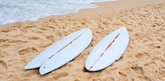 Kiko Surfboards na promo show