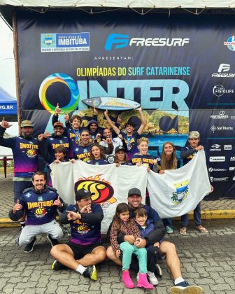 Selesão imbitubense, Interassociações de Surf 2024, Praia da Vila, Imbituba (SC). Foto: Angelo Possenti.