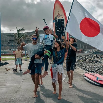 Taka Inoue, APP World Tour, Las Palmas, Gran Canaria, Espanha. Foto: Divulgação.