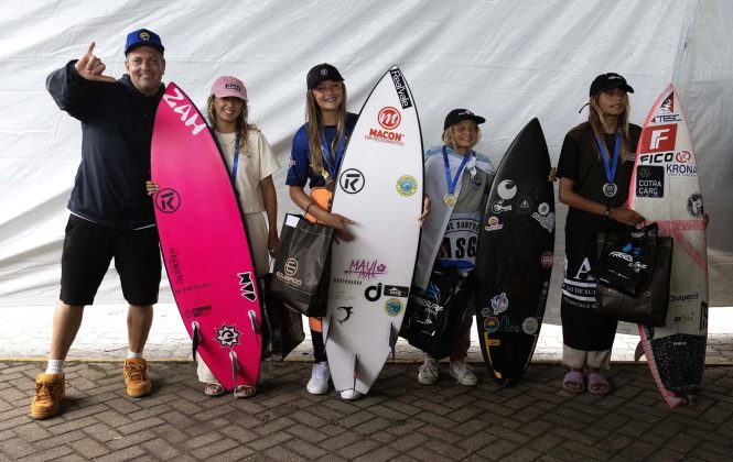 Interassociações de Surf 2024, Praia da Vila, Imbituba (SC). Foto: Angelo Possenti.