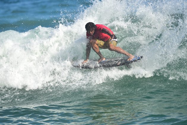 Weslley Dantas, Prainha Surf Pro/Am 2024, Rio de Janeiro. Foto: Nelson Veiga.