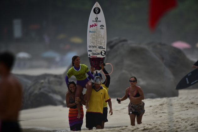 Lanay Thompson, Prainha Surf Pro/Am 2024, Rio de Janeiro. Foto: Nelson Veiga.