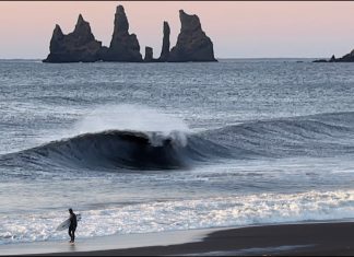 Erupção vulcânica traz swell