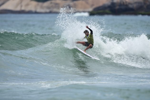 Rafael Lufty, Prainha Surf Pro/Am 2024, Rio de Janeiro. Foto: Nelson Veiga.