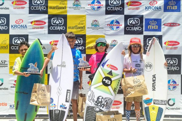 Circuito Surf Talentos Oceano 2024, Prainha, São Francisco do Sul (SC). Foto: Márcio David.