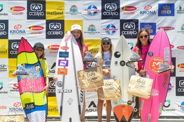 Circuito Surf Talentos Oceano 2024, Prainha, São Francisco do Sul (SC). Foto: Márcio David.