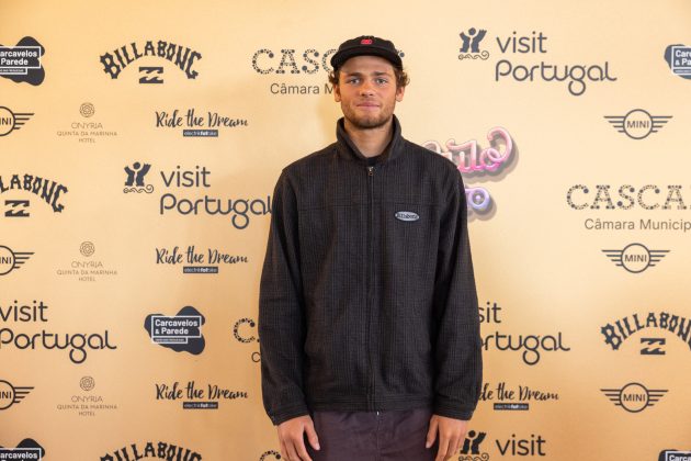 João Maria Mendonça, Coletiva de Imprensa, Capítulo Perfeito powered by Billabong, Carcavelos, Portugal. Foto: Divulgação.