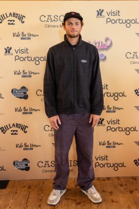 João Maria Mendonça, Coletiva de Imprensa, Capítulo Perfeito powered by Billabong, Carcavelos, Portugal. Foto: Divulgação.