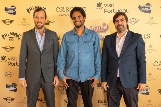 Kreye, Costa, Alves, Coletiva de Imprensa, Capítulo Perfeito powered by Billabong, Carcavelos, Portugal. Foto: Divulgação.