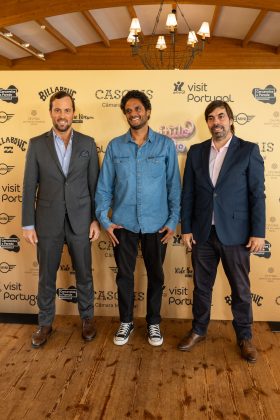 Kreye, Costa, Alves, Coletiva de Imprensa, Capítulo Perfeito powered by Billabong, Carcavelos, Portugal. Foto: Divulgação.