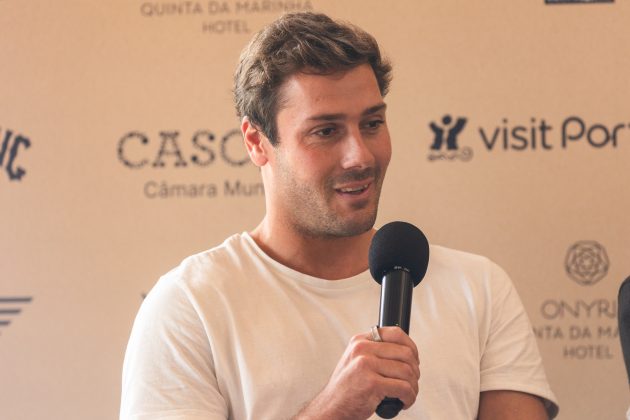 Pedro Boonman, Coletiva de Imprensa, Capítulo Perfeito powered by Billabong, Carcavelos, Portugal. Foto: Divulgação.