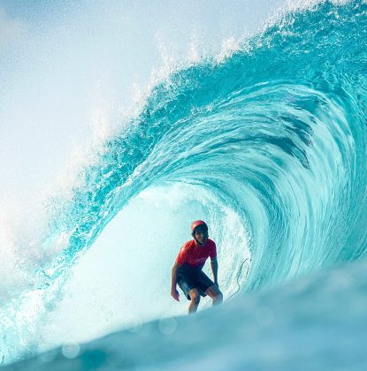 Kailani Rennó, Pipeline, North Shore de Oahu, Havaí. Foto: Divulgação.