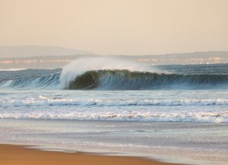 Sinal verde em Carcavelos