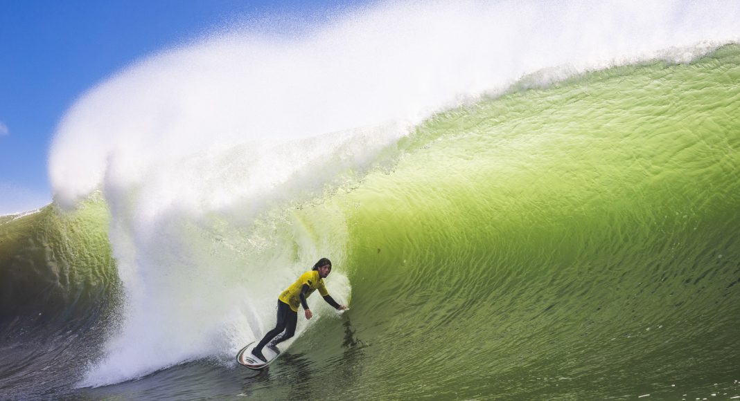 Craig Anderson, Capítulo Perfeito powered by Billabong, Praia de Carcavelos, Cascais, Portugal. Foto: Divulgação.