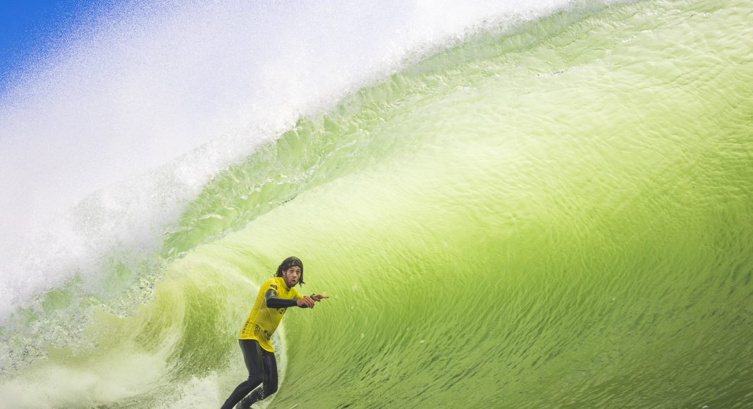 Craig Anderson, Capítulo Perfeito powered by Billabong, Praia de Carcavelos, Cascais, Portugal. Foto: Divulgação.