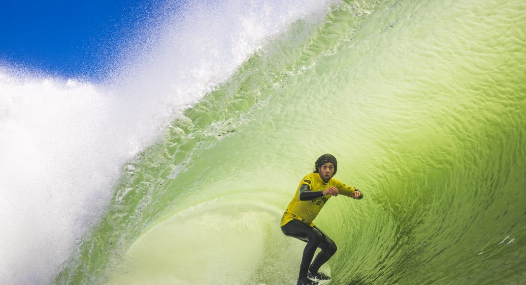 Craig Anderson, Capítulo Perfeito powered by Billabong, Praia de Carcavelos, Cascais, Portugal. Foto: Divulgação.