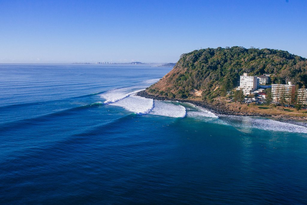 Burleigh Heads é palco principal do Gold Coast 2025.
