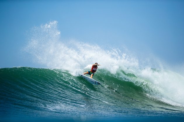 Alejo Muniz, El Salvador Pro 2025, Punta Roca, La Libertad. Foto: WSL / Aaron Hughes.