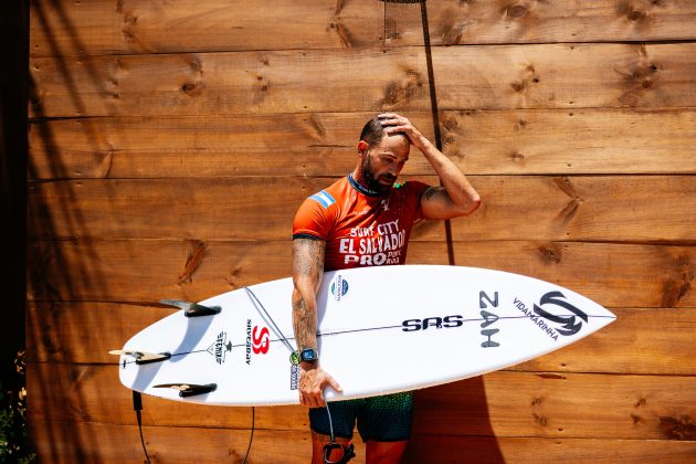 Alejo Muniz, El Salvador Pro 2025, Punta Roca, La Libertad. Foto: WSL / Aaron Hughes.