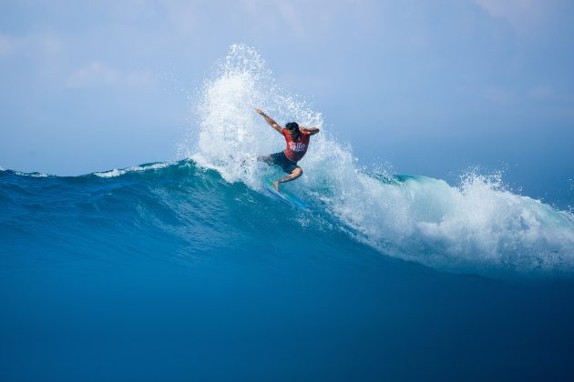 Barron Mamiya, El Salvador Pro 2025, Punta Roca, La Libertad. Foto: WSL / Aaron Hughes.