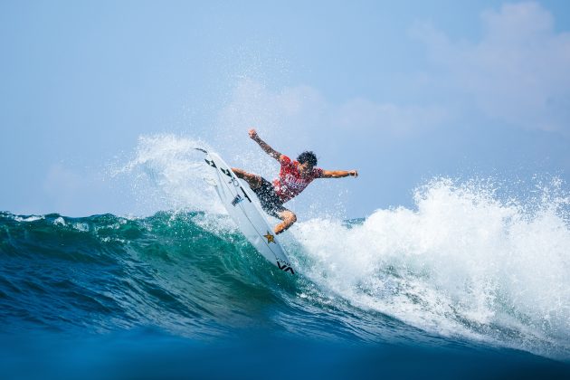 Barron Mamiya, El Salvador Pro 2025, Punta Roca, La Libertad. Foto: WSL / Aaron Hughes.