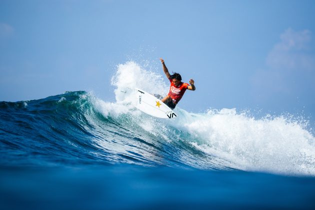 Barron Mamiya, El Salvador Pro 2025, Punta Roca, La Libertad. Foto: WSL / Aaron Hughes.