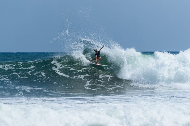 Bettylou Sakura Johnson, El Salvador Pro 2025, Punta Roca, La Libertad. Foto: WSL / Aaron Hughes.