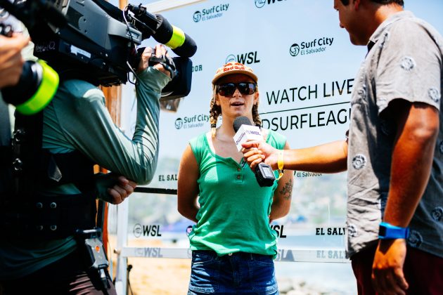 Caitlin Simmers, El Salvador Pro 2025, Punta Roca, La Libertad. Foto: WSL / Aaron Hughes.