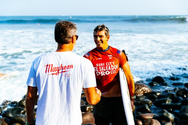 Cole Houshmand, El Salvador Pro 2025, Punta Roca, La Libertad. Foto: WSL / Aaron Hughes.