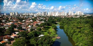 Ondas chegam a Goiânia