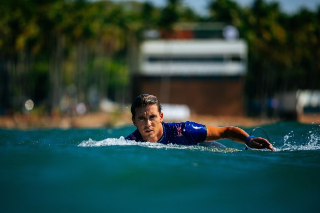 George Pittar, El Salvador Pro 2025, Punta Roca, La Libertad. Foto: WSL / Aaron Hughes.
