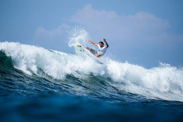 Ian Gentil, El Salvador Pro 2025, Punta Roca, La Libertad. Foto: WSL / Aaron Hughes.