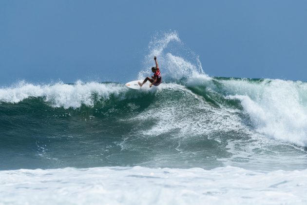 Isabella Nichols, El Salvador Pro 2025, Punta Roca, La Libertad. Foto: WSL / Aaron Hughes.