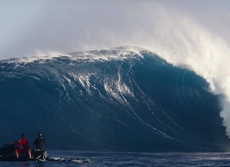 Azul profundo em Jaws