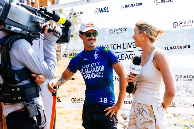 João Chianca, El Salvador Pro 2025, Punta Roca, La Libertad. Foto: WSL / Emma Sharon.