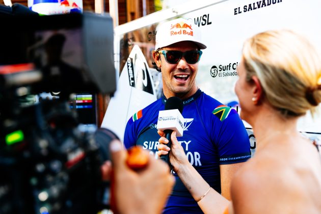 Jordy Smith, El Salvador Pro 2025, Punta Roca, La Libertad. Foto: WSL / Aaron Hughes.