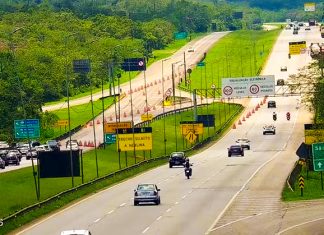 Nova estrada adianta o lado