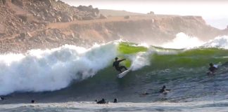 Swell de respeito em La Herradura
